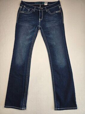 Cruel Denim Abby Womens Jeans 32/13 XL Bootcut Blue